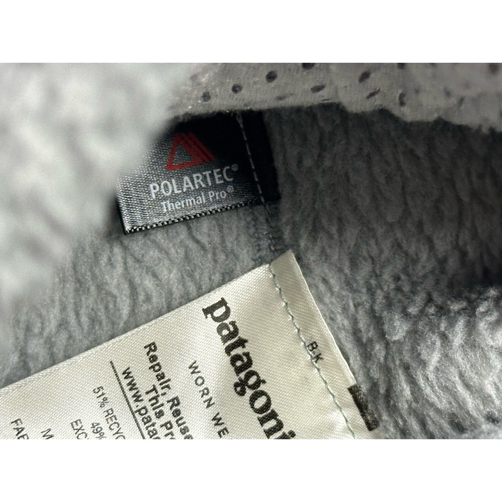 Patagonia Polartec Thermal Pro Pullover Sweater Women's XS 1/4 Snap Fleece Logo - Picture 8 of 11